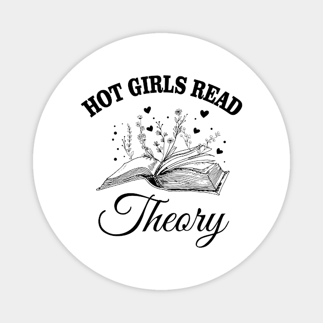 HOT Girls Read Books Reading Lover Funny Magnet by printalpha-art